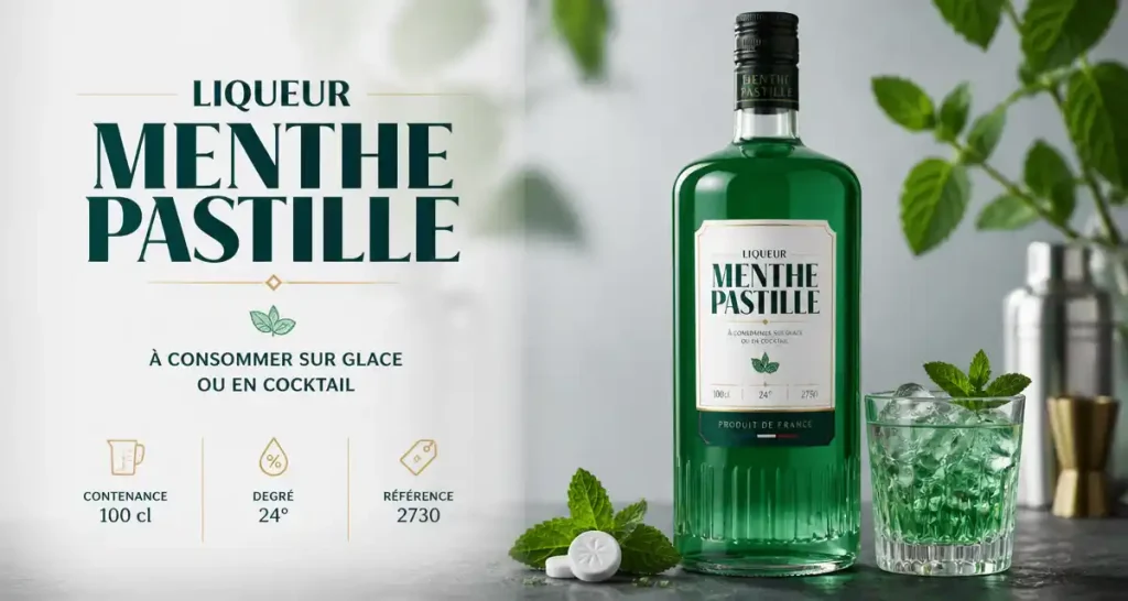 Liqueur Menthe Pastille