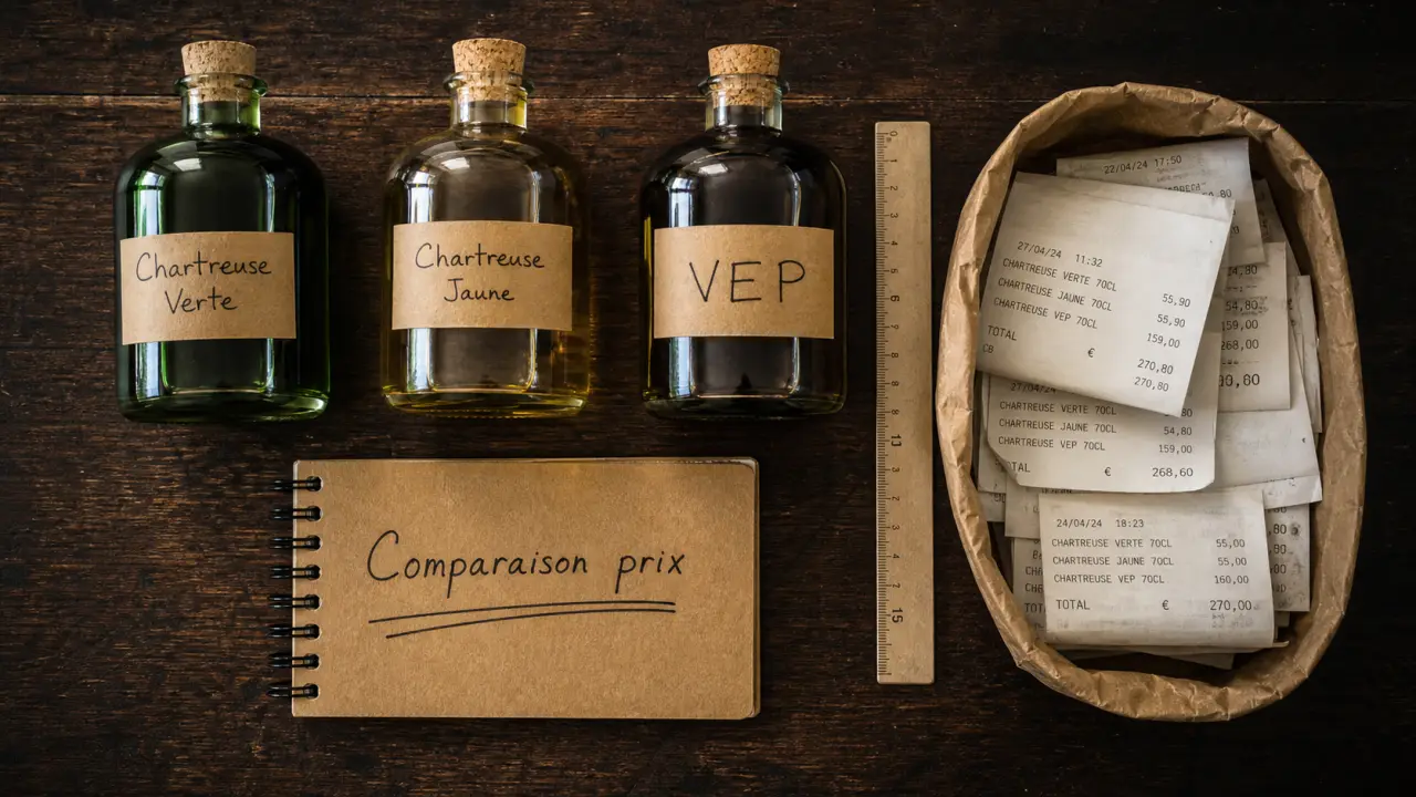 Chartreuse prix : Verte, Jaune, VEP et formats 10–70 cL