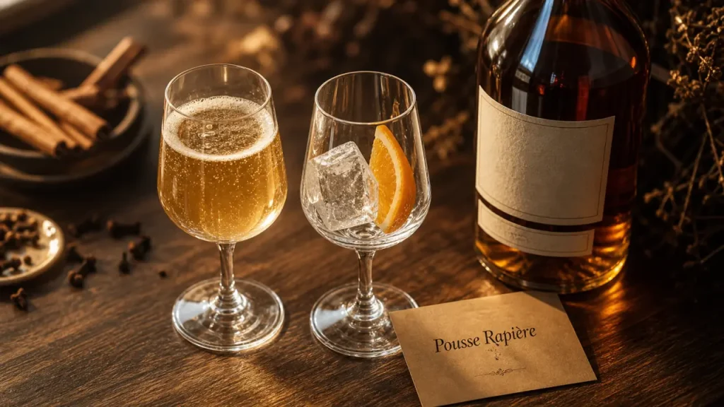 Pousse Rapière : le vin brut, le dosage 1 pour 6 et le service qui évitent un cocktail trop sucré