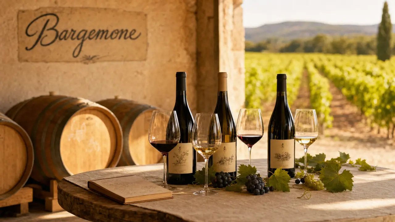 Bargemone : vins bio de Provence en caveau, bouteilles et vignobles