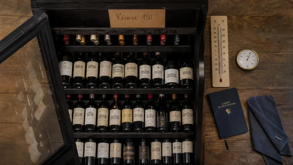Cave à vin 150 bouteilles : le bon format pour acheter par caisses et faire vieillir ses vins
