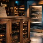Cave à vin en bois : meuble de présentation et cave réfrigérée