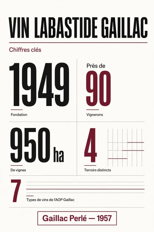 Vin labastide gaillac : chiffres clés de la Maison Labastide et de ses vins de Gaillac