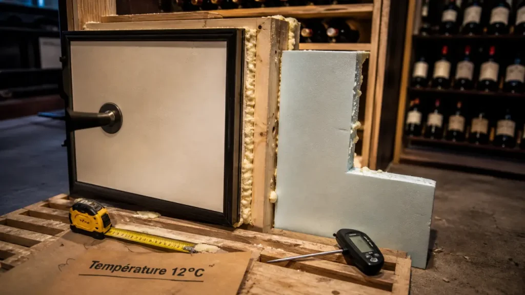 Fabriquer une cave à vin réfrigérée sans rater l’isolation, le froid et l’humidité
