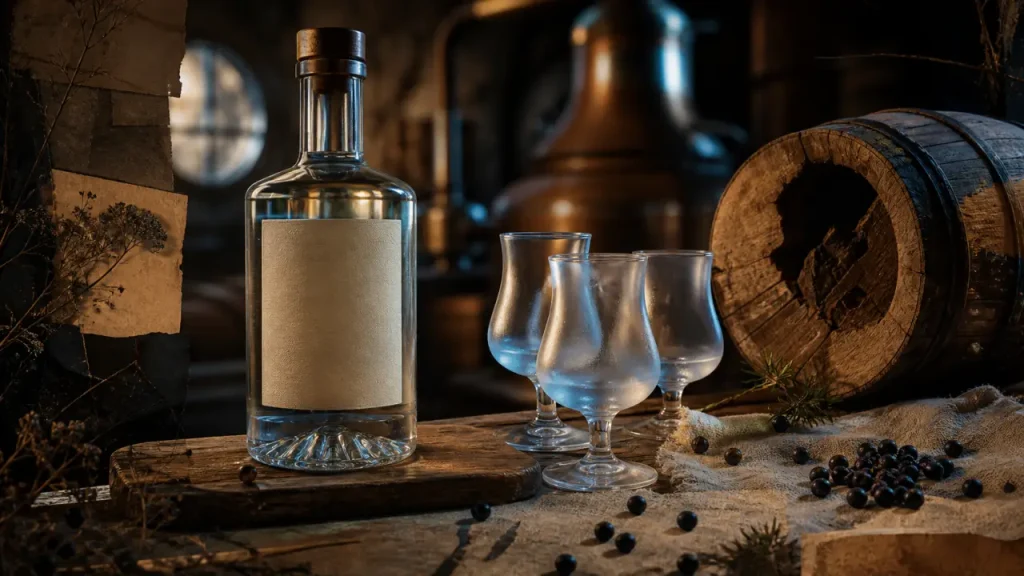 Genièvre de Houlle : triple distillation, cuvées et usages à table
