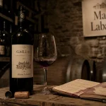 La bastide vin gaillac : bouteille rouge, chai en pierre, dégustation