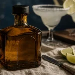 Patron tequila : Silver, Reposado ou margarita, bouteilles et citrons verts