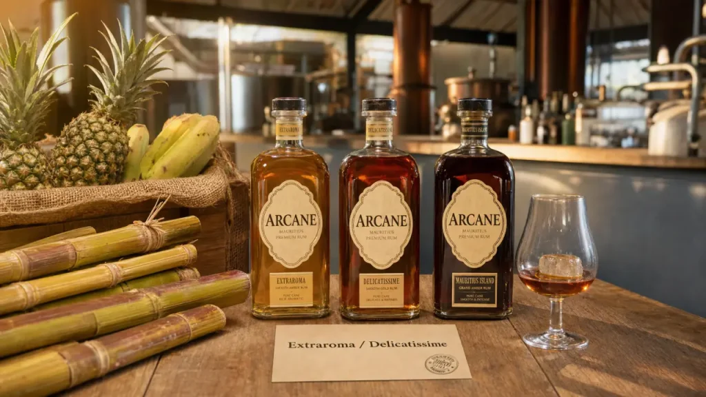 Rhum Arcane : un style mauricien entre Extraroma, Delicatissime et rhums arrangés