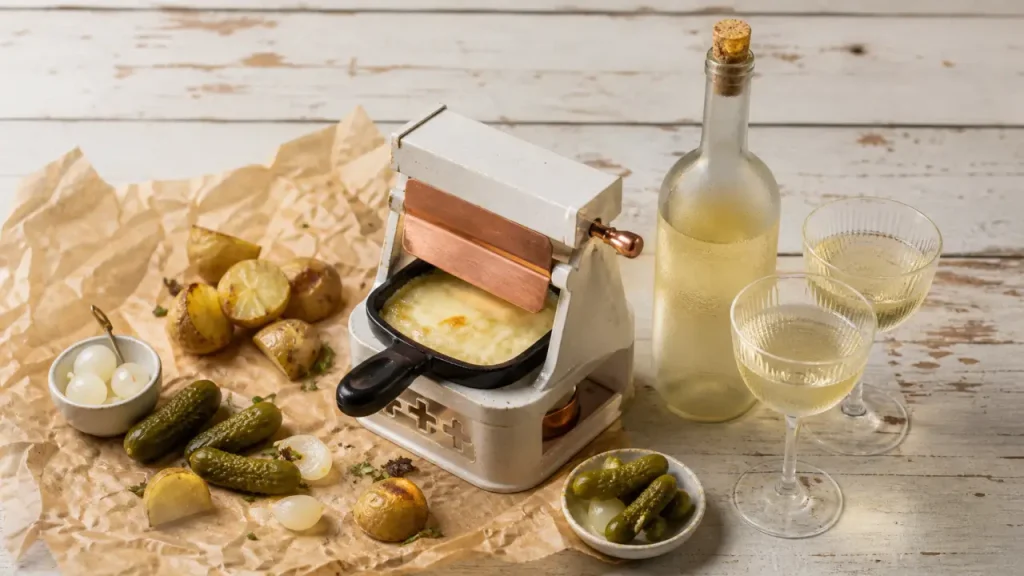 Quel vin blanc avec la raclette ? Savoie, Jura, Alsace et pièges à éviter