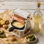 Vin blanc avec la raclette, Savoie