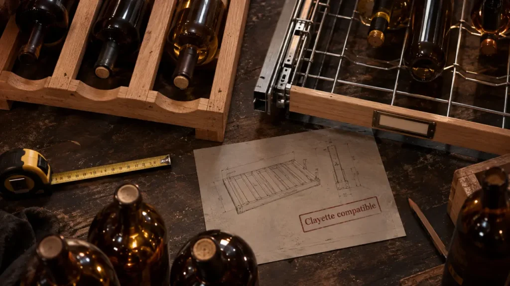 Clayette pour cave à vin : vérifiez la compatibilité avant d’acheter