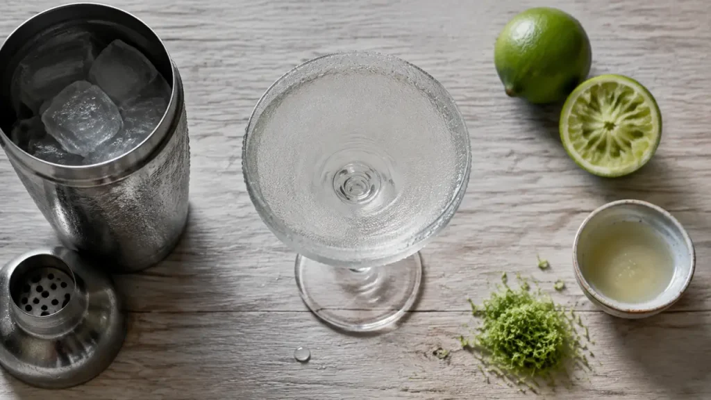 Daïquiri au rhum et au citron vert : la recette en 50 ml, 20 ml et 15 ml