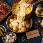 Que boire avec une raclette : vin blanc sec avec raclette et jambon cru