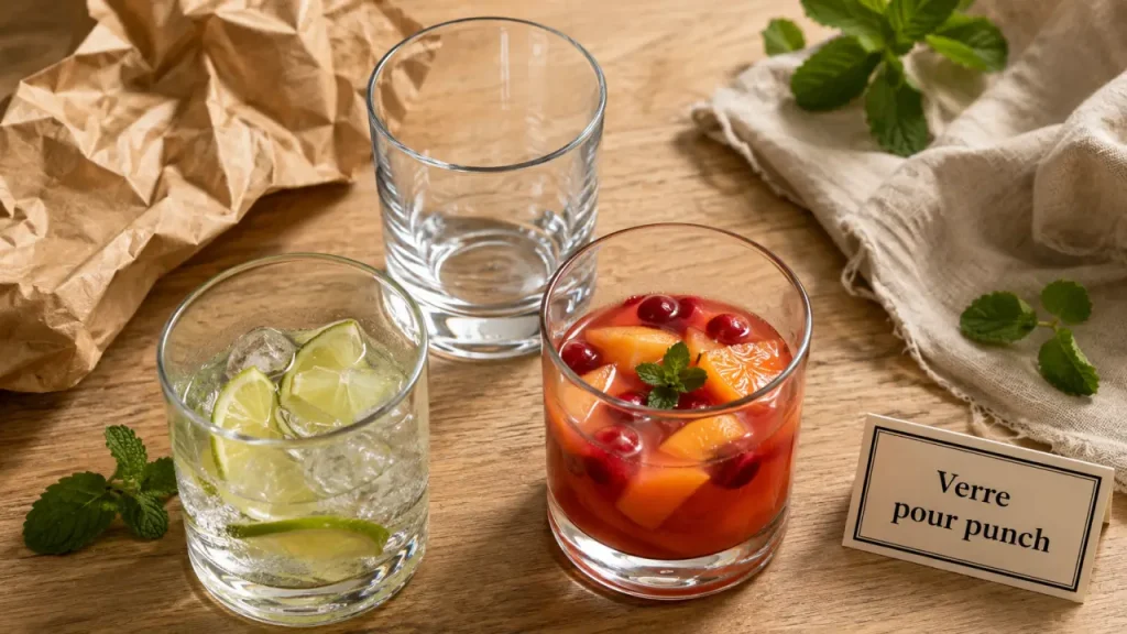 Verre pour punch : 20 cl, 32 cl ou ti’punch, le format qui change le service