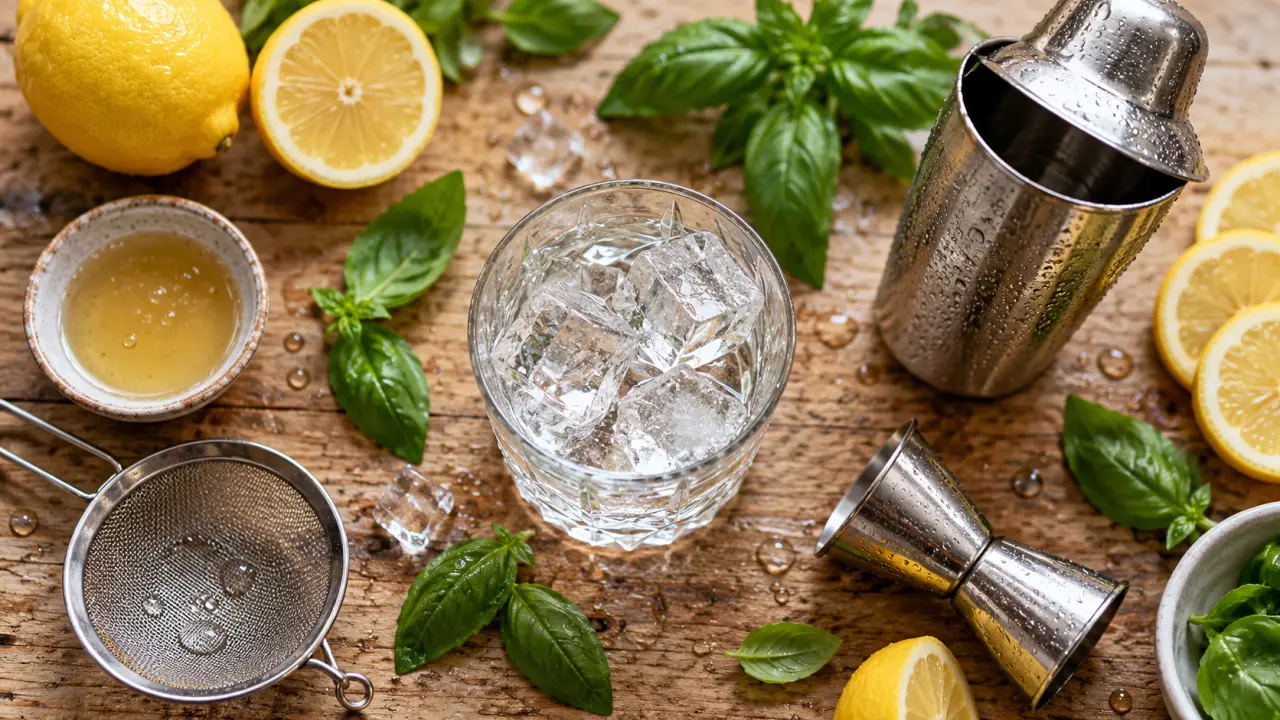 Basil smash recette : basilic sans amertume, bon dosage et geste clé