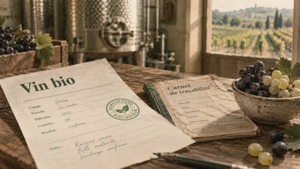 Le cahier des charges du vin bio encadre la vigne et la cave
