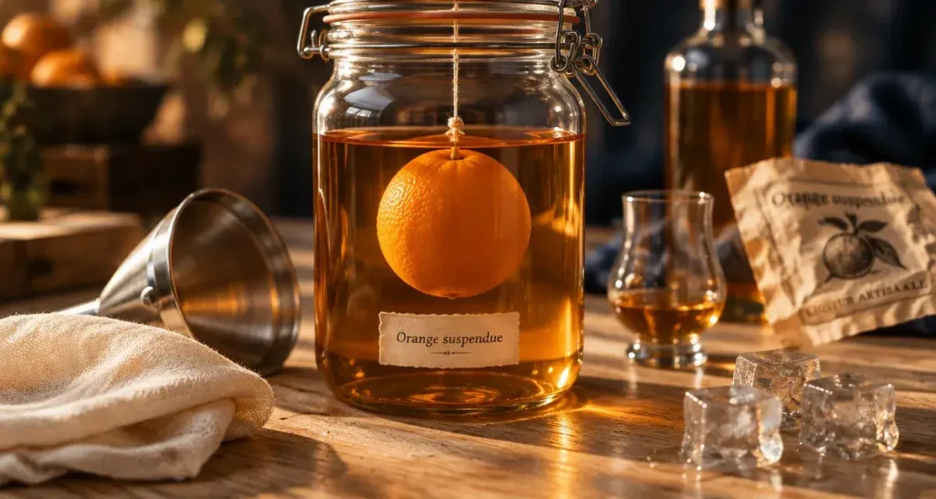Liqueur d’oranges maison : 21 jours pour obtenir un goût doux-amer et zesté