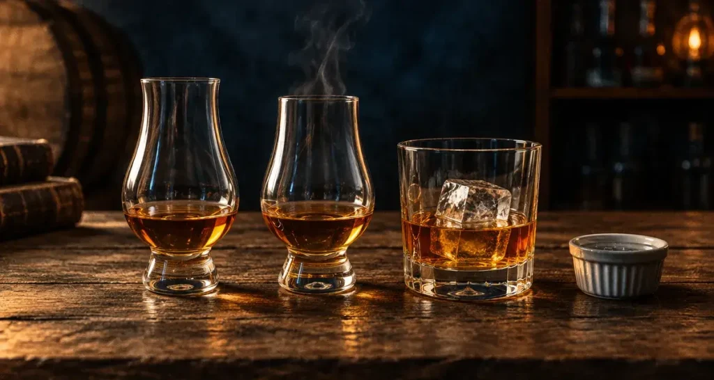 Le verre à whisky se choisit selon votre façon de le déguster